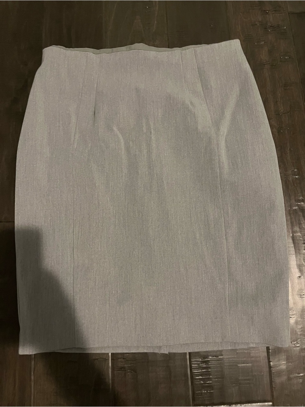 Express Light Gray Pencil Skirt
